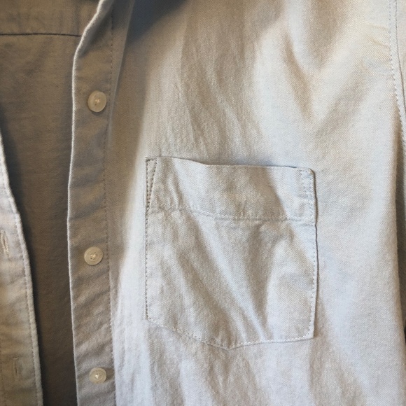 Abercrombie Oxford Shirt in Light Blue - Picture 3 of 5